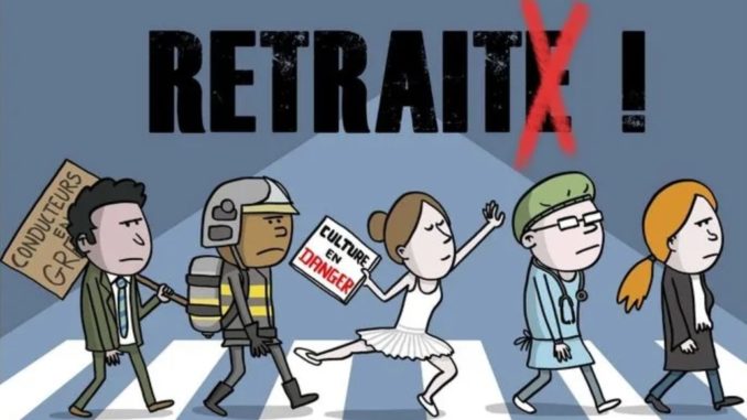 retraites passage piétons